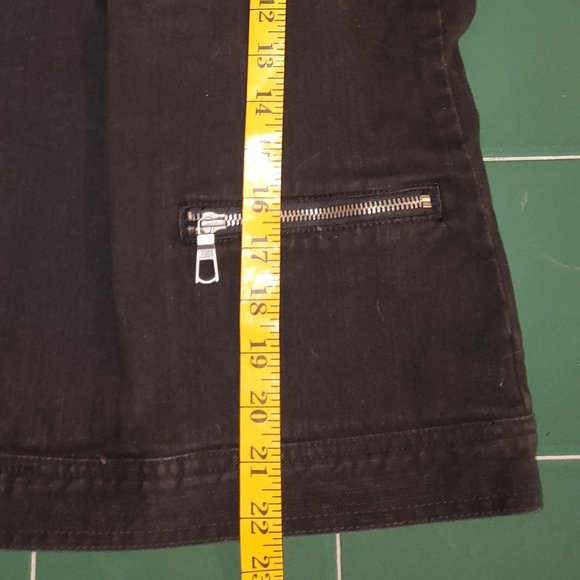 Black jean jacket - Picture 2 of 5